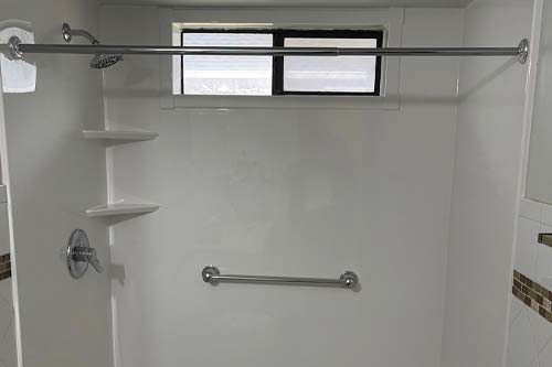 walk in shower
